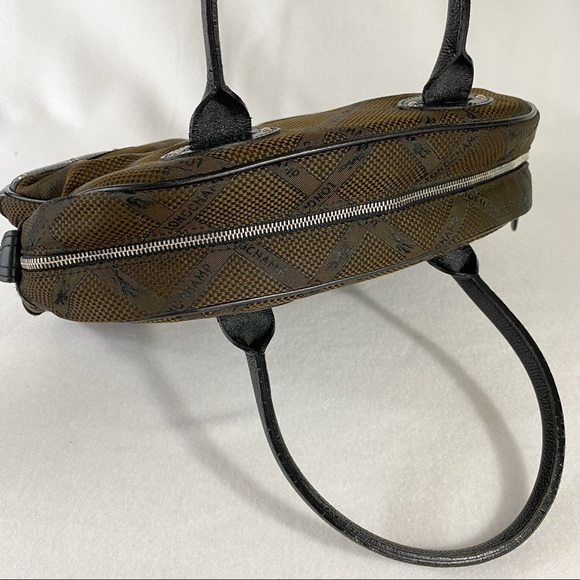 Longchamp Paris Fabric and Leather Satchel Bag - Picture 16 of 16